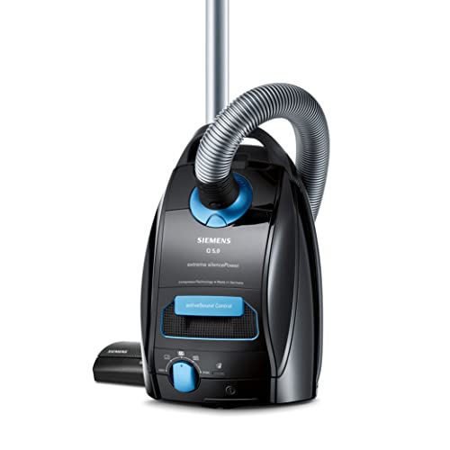 Siemens Staubsauger mit Beutel Q5.0 extreme silencePower VSQ5X1230, ideal für Allergiker,...