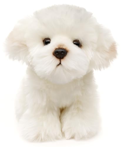 Uni-Toys - Malteser - 18 cm (Höhe) - Plüsch-Hund, Haustier - Plüschtier, Kuscheltier