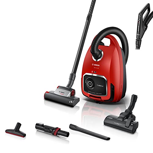 Bosch Staubsauger Mit Beutel ProAnimal Serie 6 BGL6TPET, Bodenstaubsauger, Ideal Für Tierhaare Und...