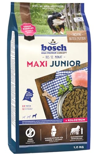 bosch HPC Maxi Junior | Hundetrockenfutter zur Aufzucht großer Rassen (ab 25 kg) | 1 x 15 kg